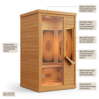 Barcelona 1 to 2 Person Low EMF FAR Infrared Home Sauna — How It Works